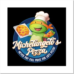 Michelangelo's Pizza Posters and Art